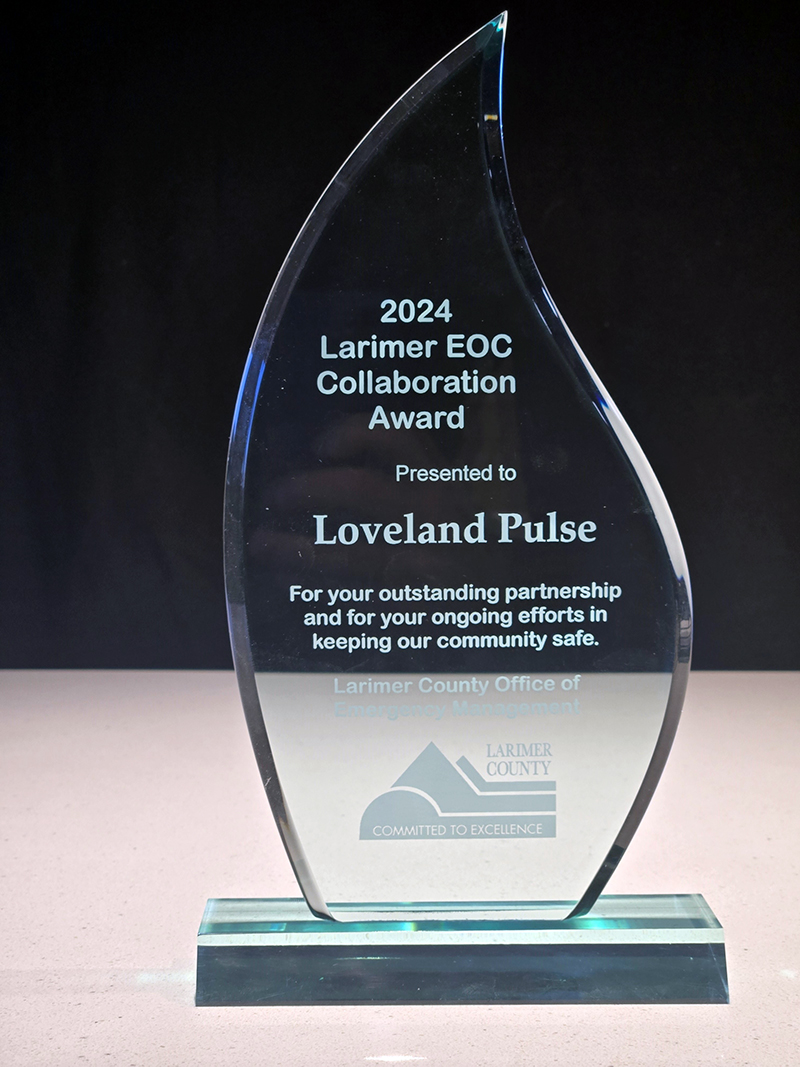 Photo of 2024 Larimer EOC Collaboration Award .